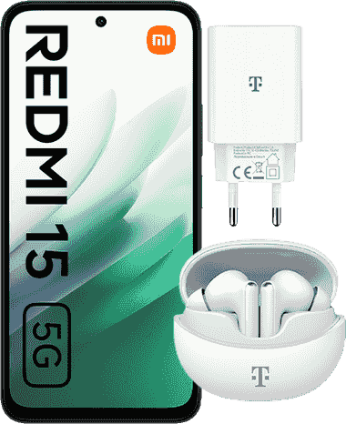 Xiaomi Redmi 15 5G + T-słuchawki i T-ładowarka