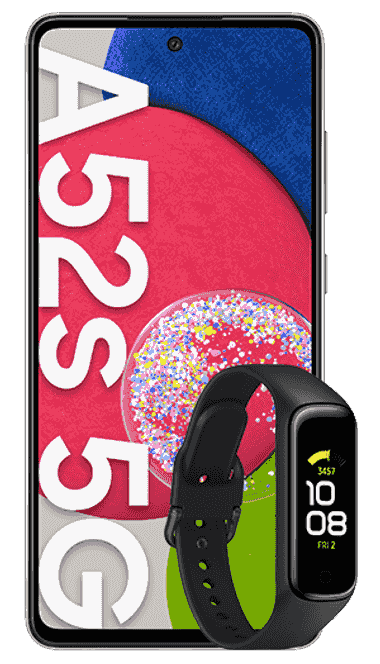 Samsung Galaxy A52s 5G + Galaxy Fit2 czarny